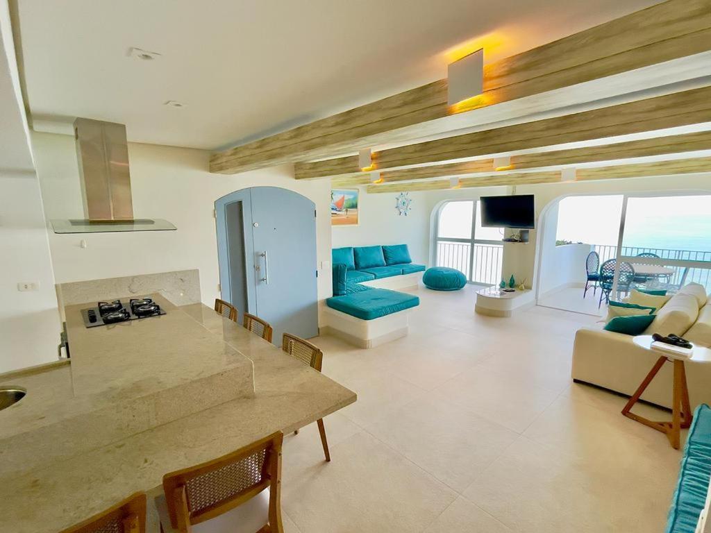 Apartamento Guaruja Morro Do Maluf De Frente Ao Mar! 외부 사진